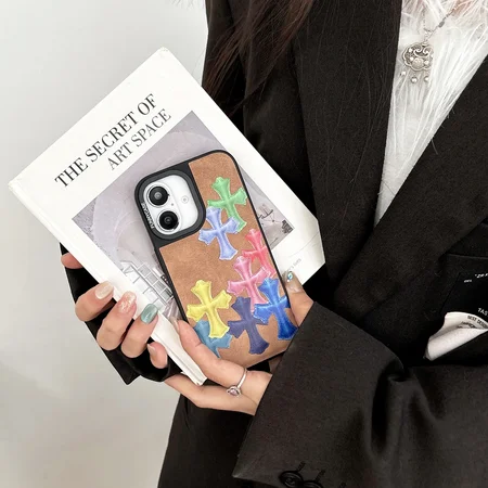 Chrome H-クロームハーツ iphone17/iphone17 pro/iphone17 pro max/17air スマホケース