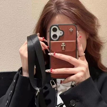 Chrome H-クロームハーツ iphone17/iphone17 pro/iphone17 pro max/17air スマホケース