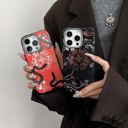 Chrome H-クロームハーツ iphone17/iphone17 pro/iphone17 pro max/17air スマホケース 