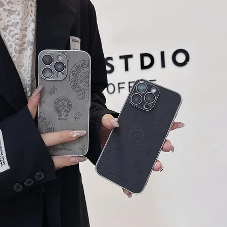 Chrome H-クロームハーツ iphone17/iphone17 pro/iphone17 pro max/17air スマホケース