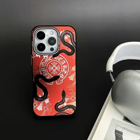 Chrome H-クロームハーツ iphone17/iphone17 pro/iphone17 pro max/17air スマホケース