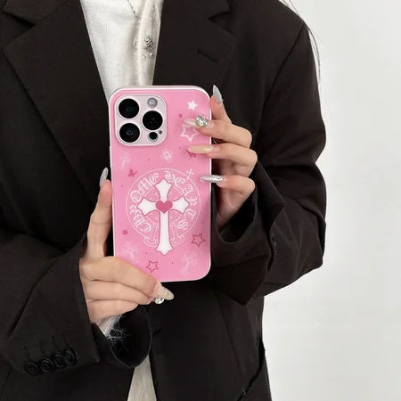 Chrome H-クロームハーツ iphone17/iphone17 pro/iphone17 pro max/17air スマホケース 