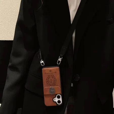 Chrome H-クロームハーツ iphone17/iphone17 pro/iphone17 pro max/17air スマホケース