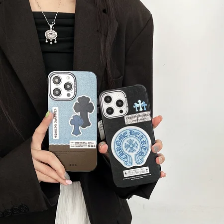 Chrome H-クロームハーツ iphone17/iphone17 pro/iphone17 pro max/17air スマホケース 