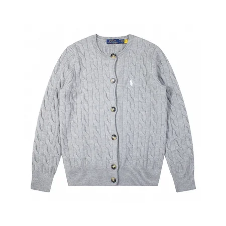 ラルフローレン風ウォーホース刺繡ニット