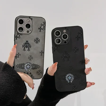 Chrome H-クロームハーツ iphone17/iphone17 pro/iphone17 pro max/17air スマホケース