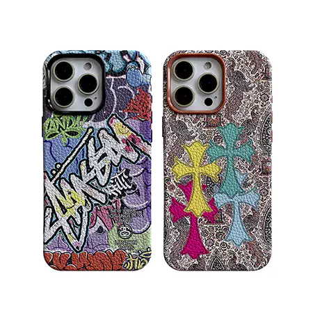 Chrome H-クロームハーツ iphone17/iphone17 pro/iphone17 pro max/17air スマホケース