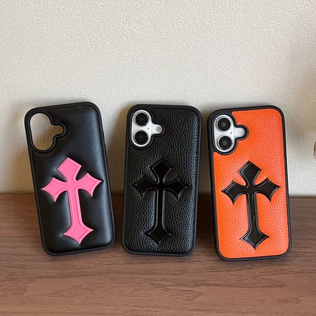 Chrome H-クロームハーツ iphone17/iphone17 pro/iphone17 pro max/17air スマホケース 
