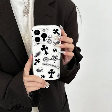 Chrome H-クロームハーツ iphone17/iphone17 pro/iphone17 pro max/17air スマホケース 