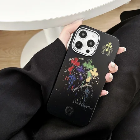 Chrome H-クロームハーツ iphone17/iphone17 pro/iphone17 pro max/17air スマホケース