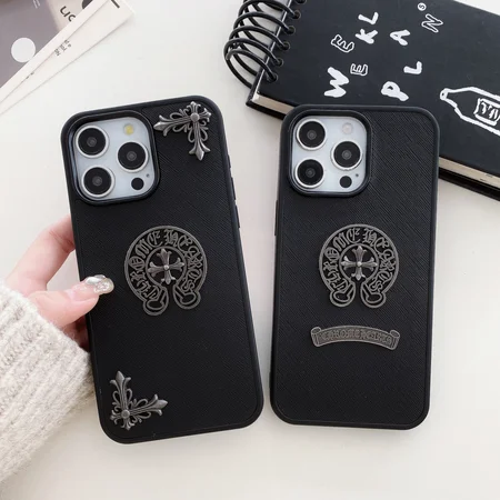 Chrome H-クロームハーツ iphone17/iphone17 pro/iphone17 pro max/17air スマホケース 