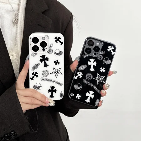 Chrome H-クロームハーツ iphone17/iphone17 pro/iphone17 pro max/17air スマホケース