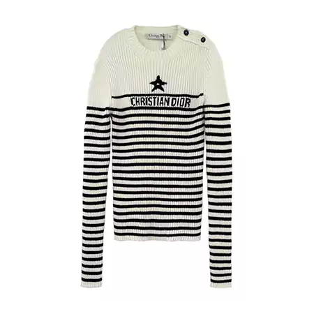 ディオールAlpineシリーズモックネックカーディガン