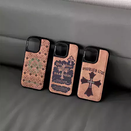 Chrome H-クロームハーツ iphone17/iphone17 pro/iphone17 pro max/17air スマホケース 