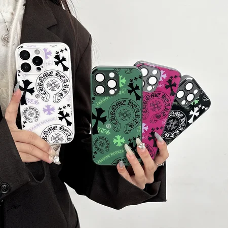 Chrome H-クロームハーツ iphone17/iphone17 pro/iphone17 pro max/17air スマホケース