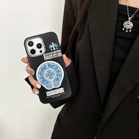 Chrome H-クロームハーツ iphone17/iphone17 pro/iphone17 pro max/17air スマホケース 