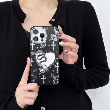 Chrome H-クロームハーツ iphone17/iphone17 pro/iphone17 pro max/17air スマホケース 