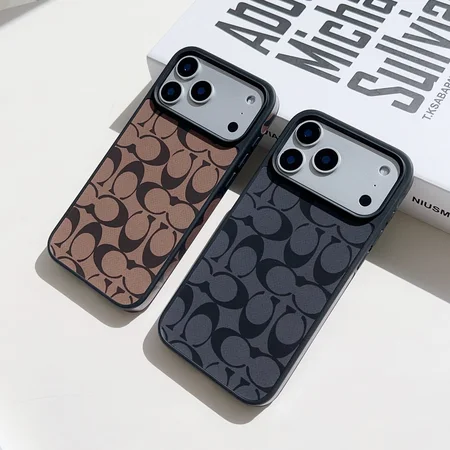 Coach-コーチ iphone17/iphone17 pro/iphone17 pro max/17air スマホケース 