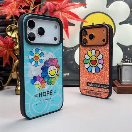Murakami Sunflower-カイカイキキ iphone17/iphone17 pro/iphone17 pro max/17air スマホケース 