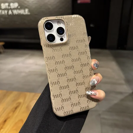 Miumiu-ミュウミュウ iphone17/iphone17 pro/iphone17 pro max/17air スマホケース 