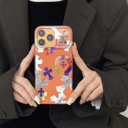 Chrome H-クロームハーツ iphone17/iphone17 pro/iphone17 pro max/17air スマホケース 