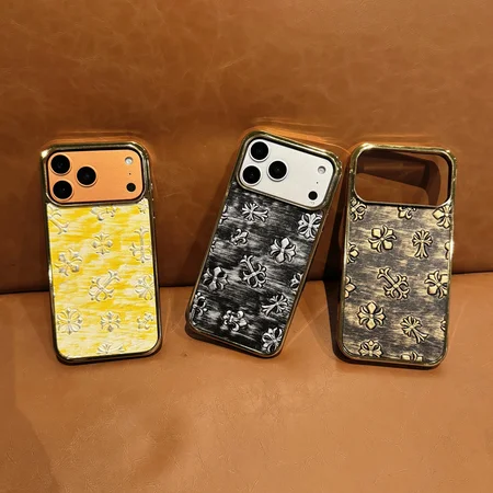 Chrome H-クロームハーツ iphone17/iphone17 pro/iphone17 pro max/17air スマホケース 