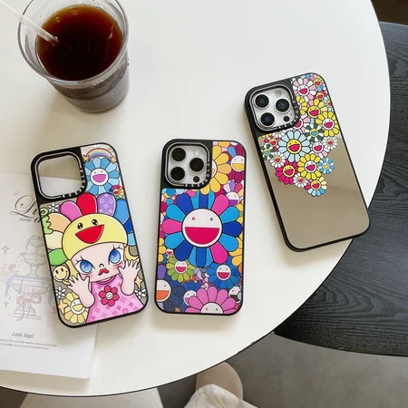 Murakami Sunflower-カイカイキキ iphone17/iphone17 pro/iphone17 pro max/17air スマホケース 