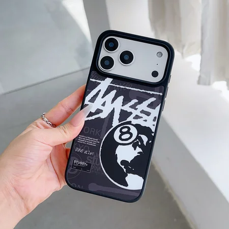Stussy-ステューシー iphone17/iphone17 pro/iphone17 pro max/17air スマホケース 