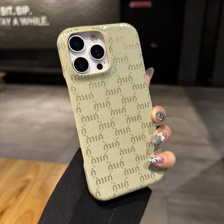 Miumiu-ミュウミュウ iphone17/iphone17 pro/iphone17 pro max/17air スマホケース 