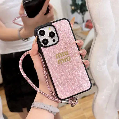 Miumiu-ミュウミュウ iphone17/iphone17 pro/iphone17 pro max/17air スマホケース 