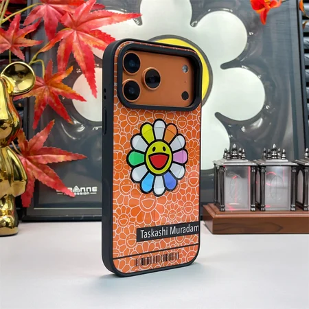 Murakami Sunflower-カイカイキキ iphone17/iphone17 pro/iphone17 pro max/17air スマホケース 