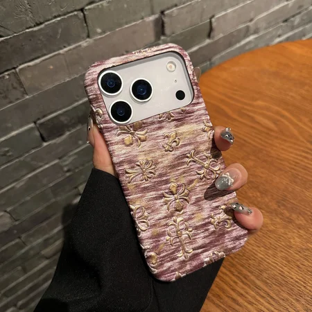 Chrome H-クロームハーツ iphone17/iphone17 pro/iphone17 pro max/17air スマホケース