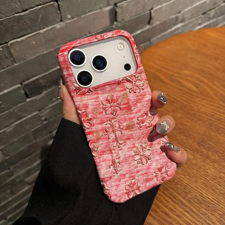 Chrome H-クロームハーツ iphone17/iphone17 pro/iphone17 pro max/17air スマホケース