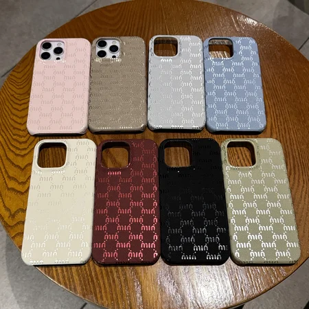 Miumiu-ミュウミュウ iphone17/iphone17 pro/iphone17 pro max/17air スマホケース