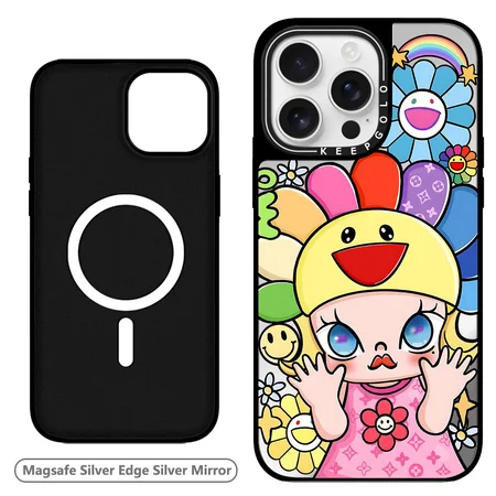 Murakami Sunflower-カイカイキキ iphone17/iphone17 pro/iphone17 pro max/17air スマホケース