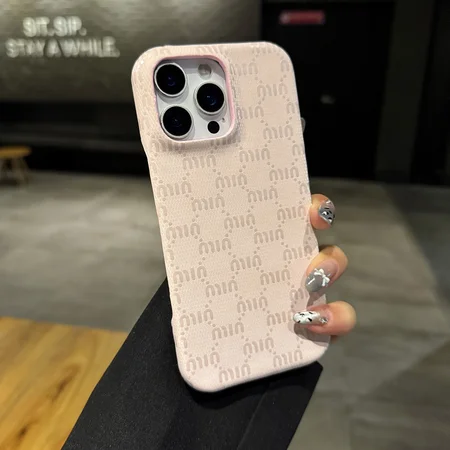 Miumiu-ミュウミュウ iphone17/iphone17 pro/iphone17 pro max/17air スマホケース 