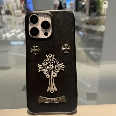 Chrome H-クロームハーツ iphone17/iphone17 pro/iphone17 pro max/17air スマホケース