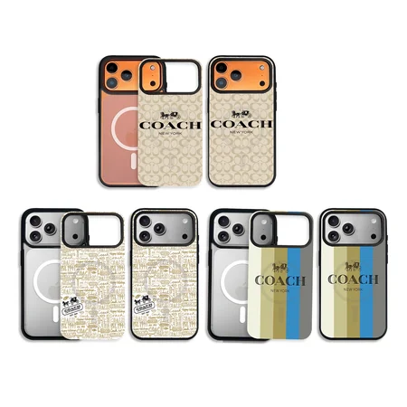 Coach-コーチ iphone17/iphone17 pro/iphone17 pro max/17air スマホケース 