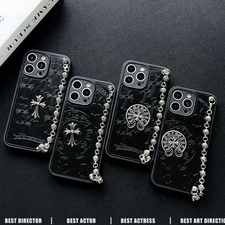 Chrome H-クロームハーツ iphone17/iphone17 pro/iphone17 pro max/17air スマホケース