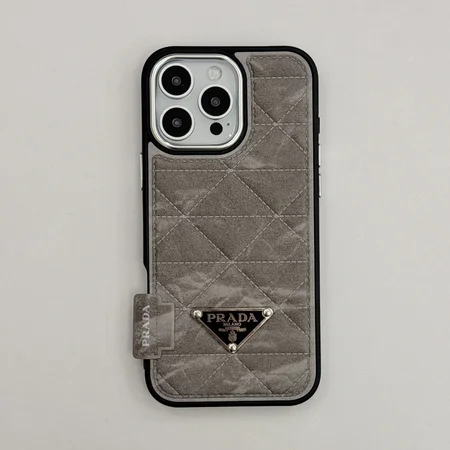 iphone18 ケース プラダ 風 prada スマホケース おしゃれ 芸能人 耐衝撃