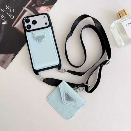 iphone18 ケース プラダ 風 prada 携帯 ケース ショルダー おしゃれ レディース 耐衝撃