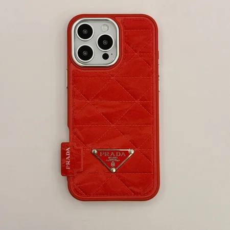 iphone18 ケース プラダ 風 prada スマホケース おしゃれ 芸能人 耐衝撃