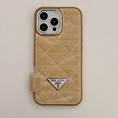 iphone18 ケース プラダ 風 prada スマホケース おしゃれ 芸能人 耐衝撃