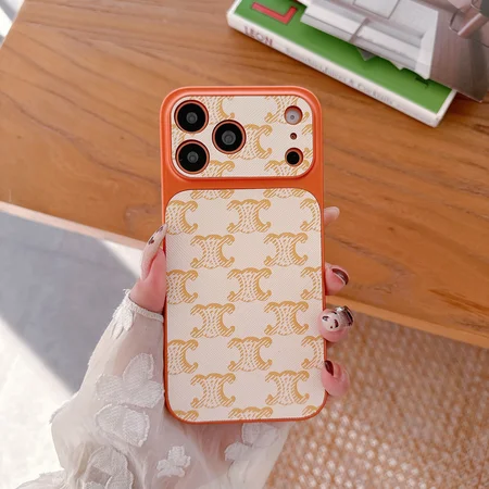 iphone18 ケース セリーヌ 風 Celine ブランド 携帯ケース おしゃれ レディース 耐衝撃