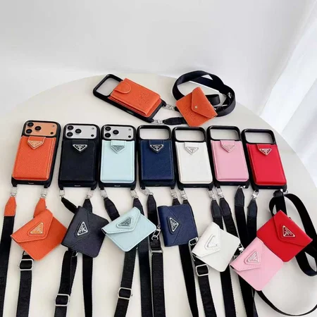 iphone18 ケース プラダ 風 prada 携帯 ケース ショルダー おしゃれ レディース 耐衝撃