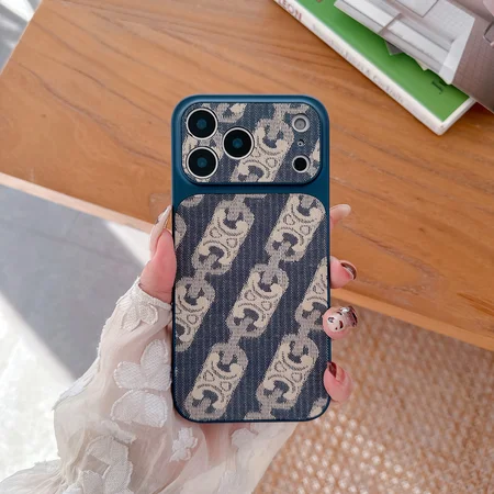 iphone18 ケース セリーヌ 風 Celine ブランド 携帯ケース おしゃれ レディース 耐衝撃