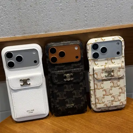 iphone18 ケース セリーヌ 風 Celine ブランド スマホケース おしゃれ レディース 耐衝撃