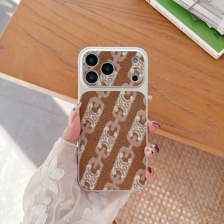 iphone18 ケース セリーヌ 風 Celine ブランド 携帯ケース おしゃれ レディース 耐衝撃