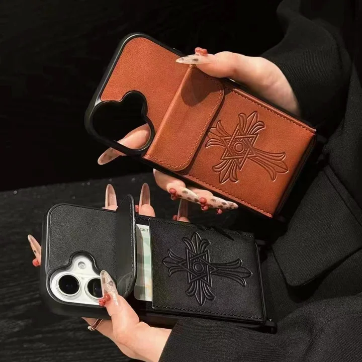 Chrome H-クロームハーツ iphone17/iphone17 pro/iphone17 pro max/17air スマホケース