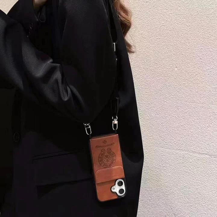 Chrome H-クロームハーツ iphone17/iphone17 pro/iphone17 pro max/17air スマホケース